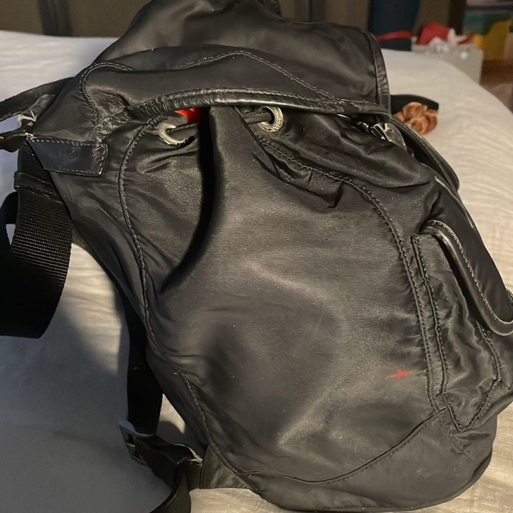 Prada Authentic Nylon Backpack - Very Decent Cond… - image 4